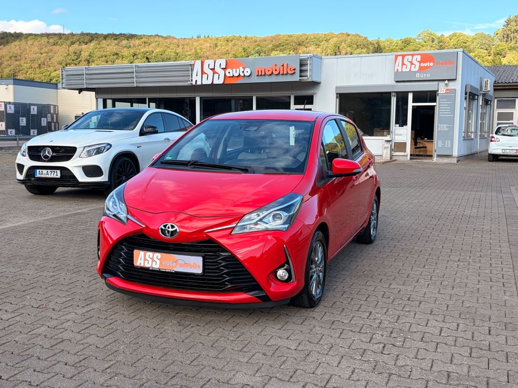 Bild des Angebotes Toyota Yaris1.5i-Team D/1.Hand/Kamera/Sitzh/Klima/8Räde