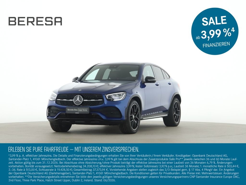 Bild des Angebotes Mercedes-Benz GLC 400 d 4M Coupé AMG Night MBUX 360 Kamera LED