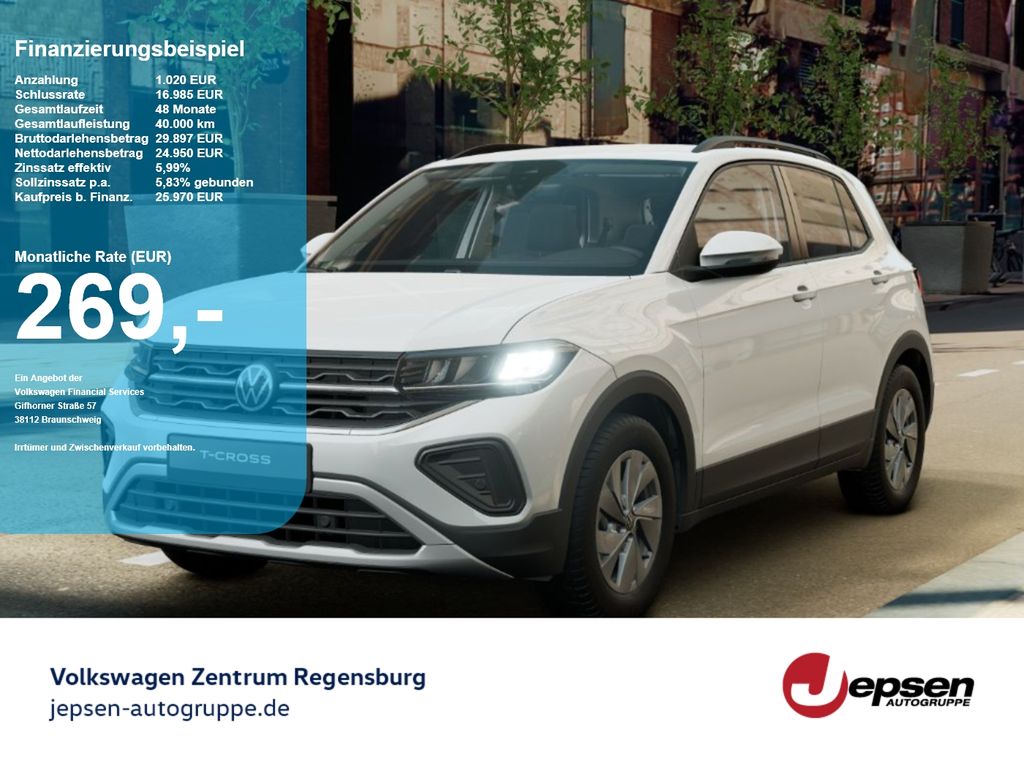 Bild des Angebotes Volkswagen T-Cross Life DSG LED R-KAMERA ACC NAVI SpurW