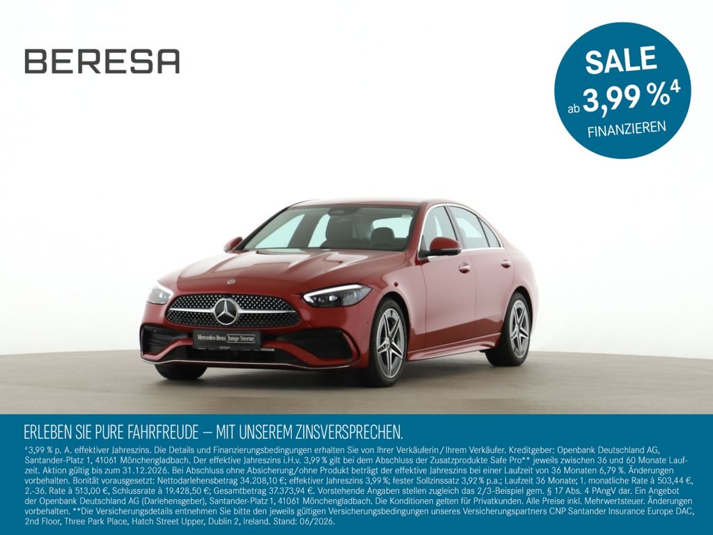 Bild des Angebotes Mercedes-Benz C 200 AMG Digital Light 360 Grad MANUFAKTUR Lack