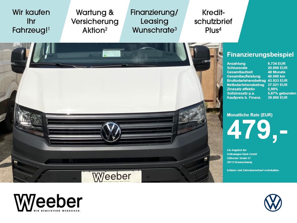 Bild des Angebotes Volkswagen Crafter mittellang Hochdach FWD *VORB. AHK*APP C