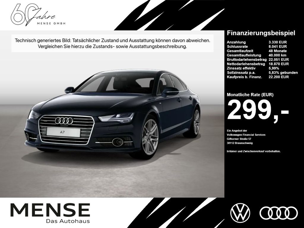 Bild des Angebotes Audi A7 Sportback 3.0 TDI quattro tiptronic S line LM