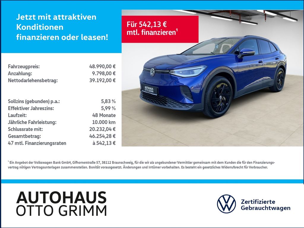Bild des Angebotes Volkswagen ID.4 Pro AHK IQ-Light Kamera Park-Assist
