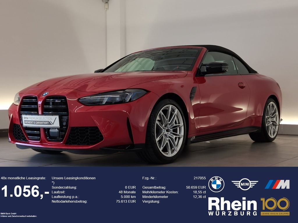 Bild des Angebotes BMW M4 Competition Cabrio M xDrive Navi/LED/360°/HuD