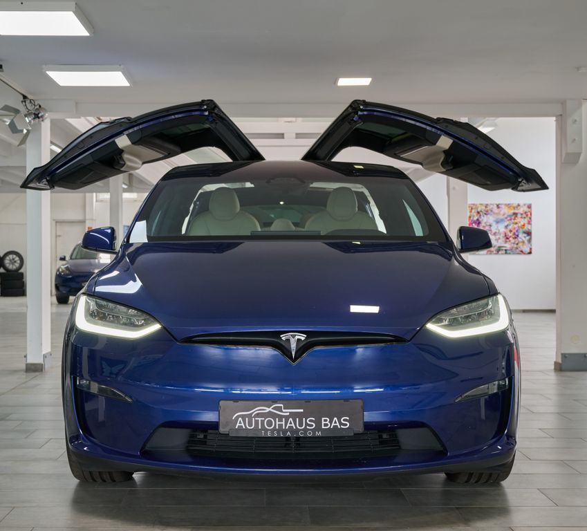 Bild des Angebotes Tesla Model X Long Range* Yoke* HW4* FSD* AHK* 6-Seats