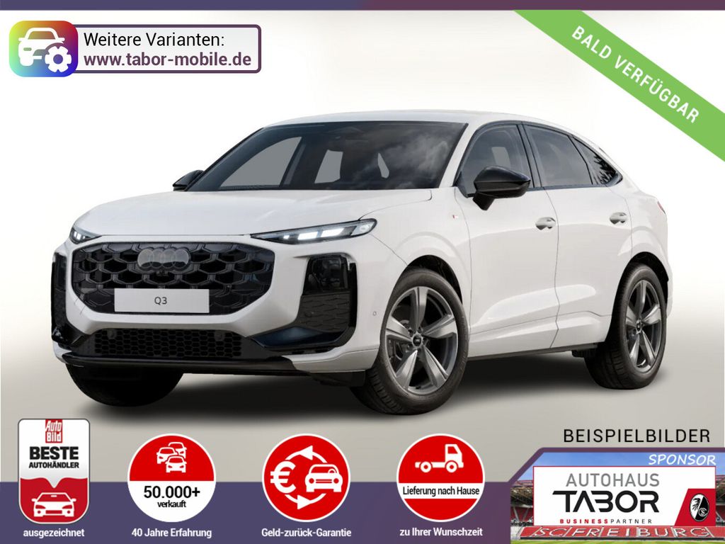 Bild des Angebotes Audi Q3 Sportb quatt S line Tech KlimaP UVP-22%*
