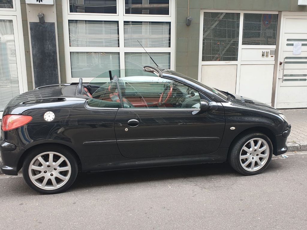 Bild des Angebotes Peugeot 206 CC Sport 110 Nacht Schwarz Sport