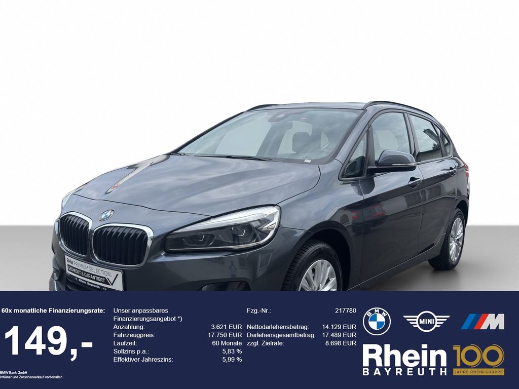 Bild des Angebotes BMW 218i Acitive Tourer Advantage Navi LED Rfk Hifi