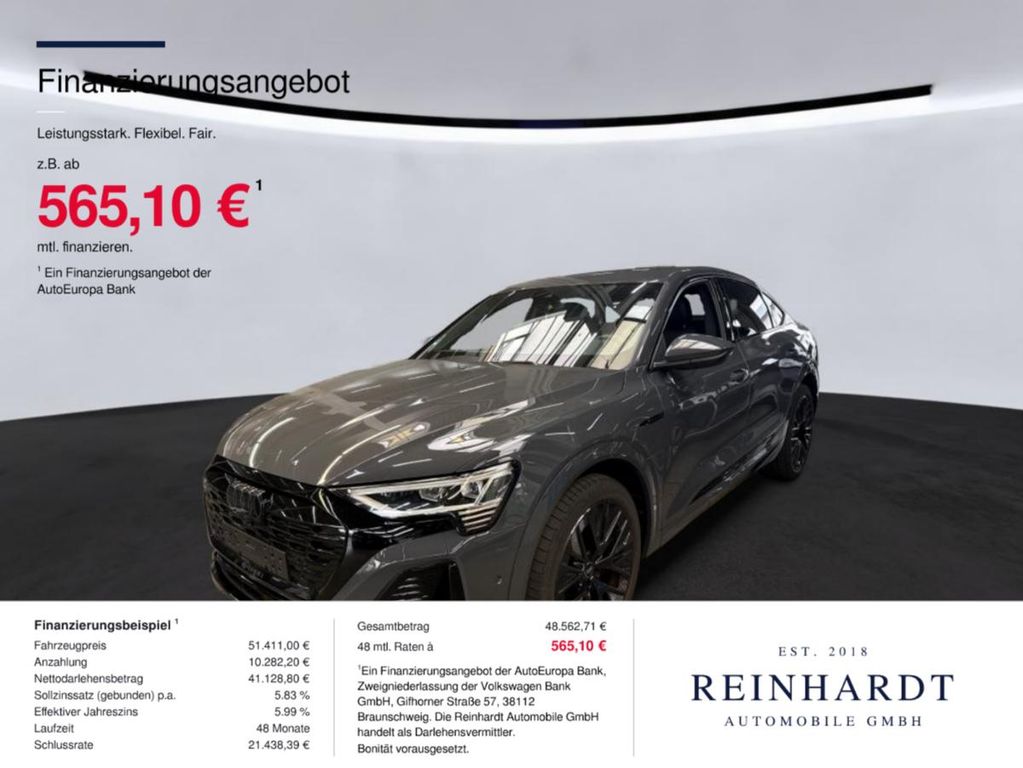Bild des Angebotes Audi Q8 E-TRON 55 SPORTBACK 2x S LINE BLACK/PANO/B&O