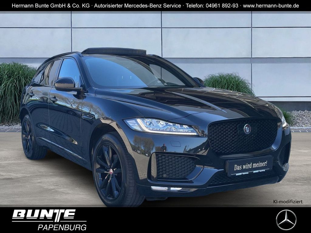 Bild des Angebotes Jaguar F-Pace 20d AWD CHEQUERED FLAG/PANO/AHK/ILS/KEY