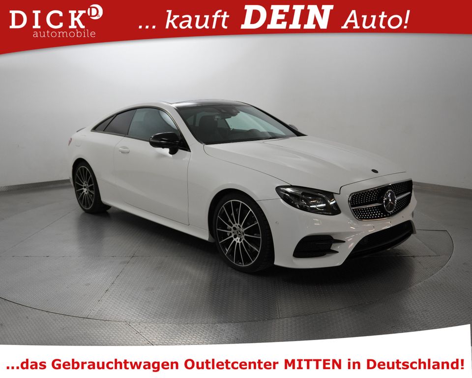 Bild des Angebotes Mercedes-Benz E350d Coupe 2X AMG Line NIGHT+PANO+VIRTU+360+VOL