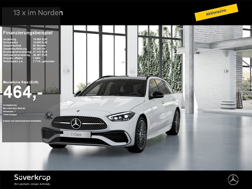 Bild des Angebotes Mercedes-Benz C 220 d T-Modell AMG NIGHT MEMO 360 AHK DISTR