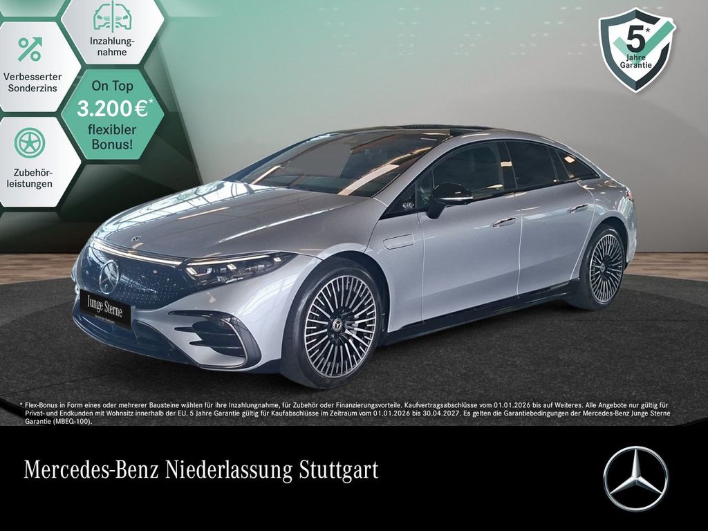 Bild des Angebotes Mercedes-Benz EQS 450+ AMG/Night/Pano/Hyper/HAL/21"/HuD/Burmes