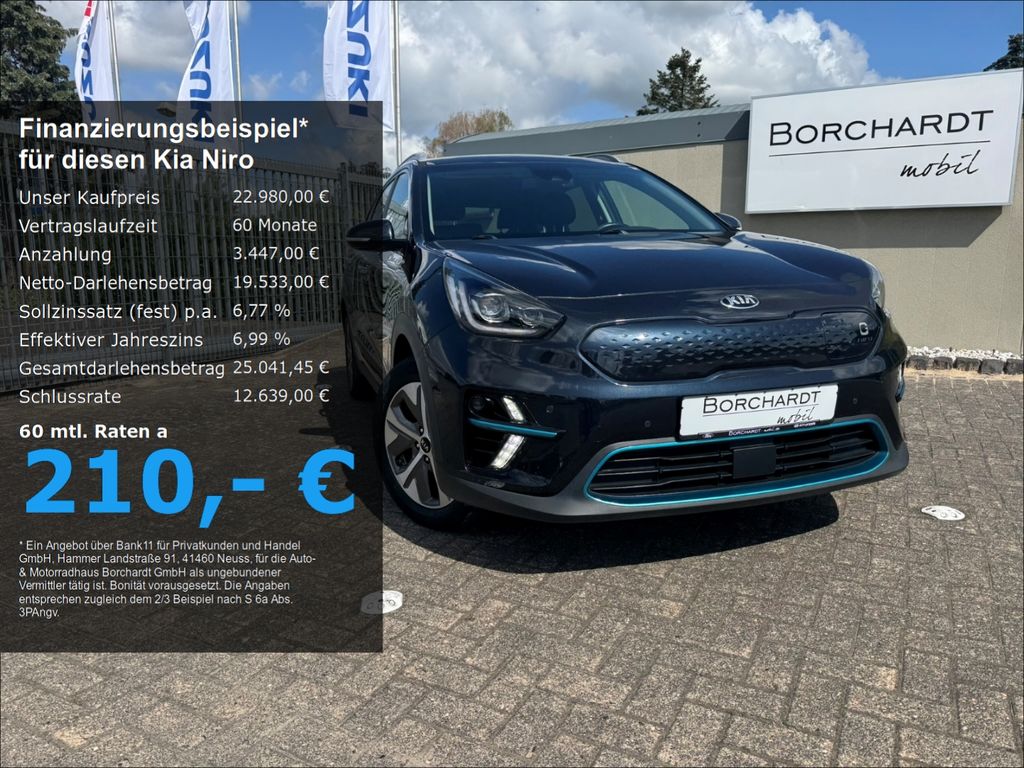 Kia Niro e-Spirit*64kWhBatterie*Navi* LED*93%SOH*SHZ
