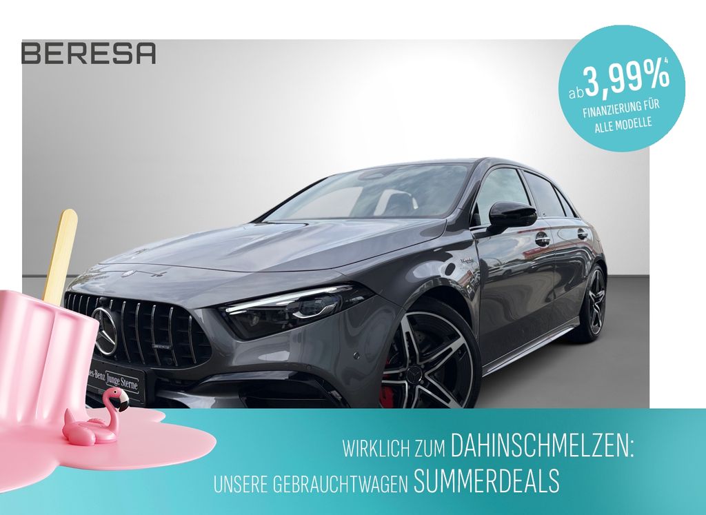 Mercedes-Benz A 45 AMG S 4M+ Night Perf. Sitze Pano Burmester