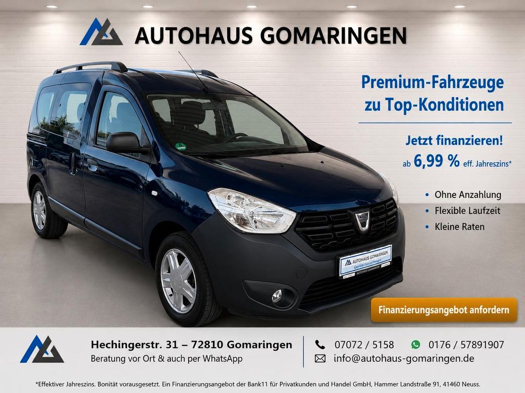 Bild des Angebotes Dacia Dokker*KLIMA*PDC*SHZ*SCHECKHEFT*1.Hand*TÜV Neu*
