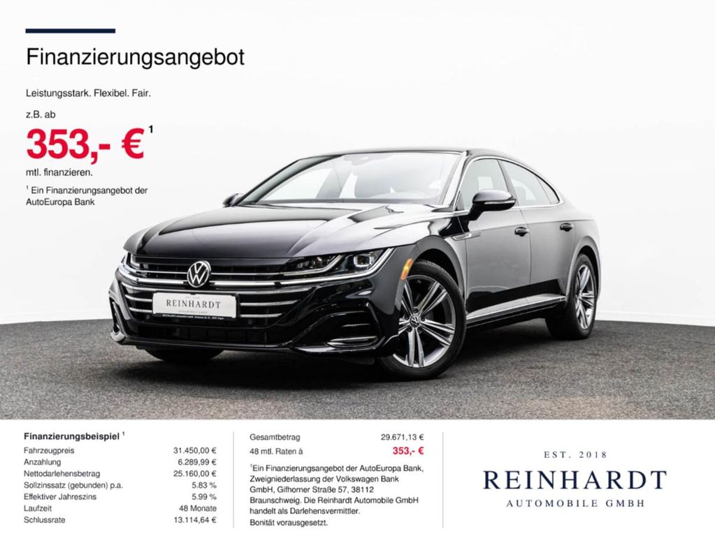 Bild des Angebotes Volkswagen ARTEON LIMOUSINE 2.0TSi R LINE IQ-L/ACC/KAMERA