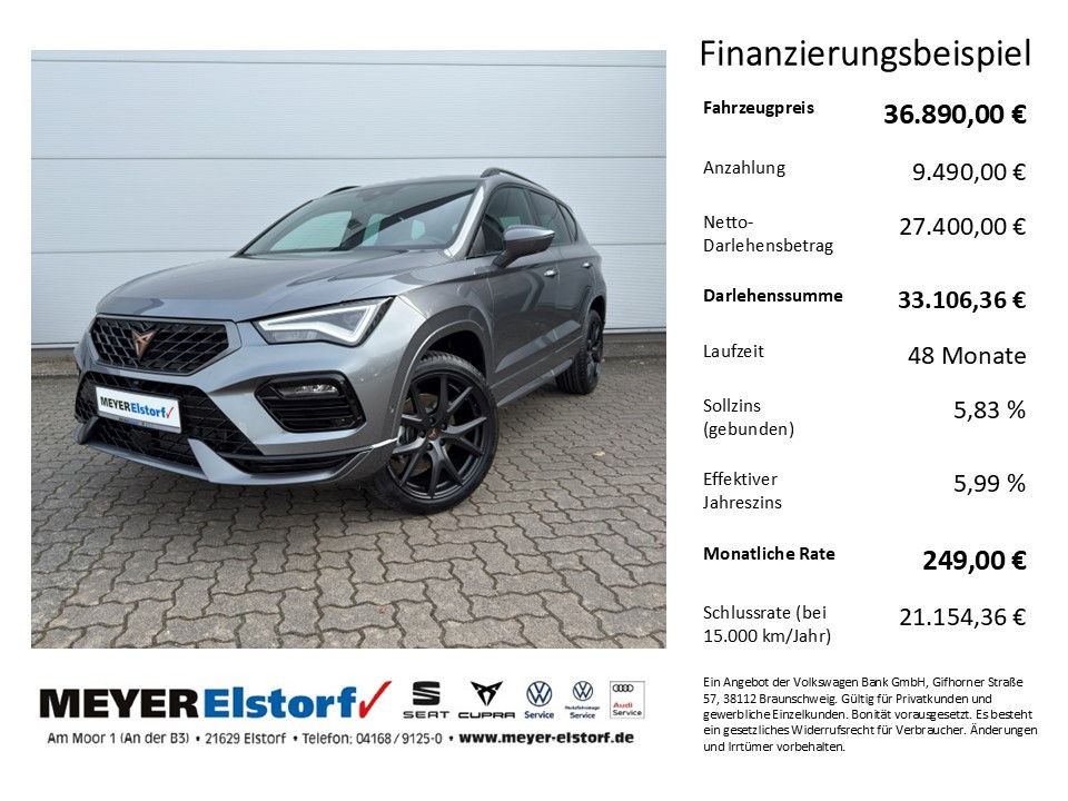Bild des Angebotes Cupra Ateca 1.5 TSI DSG AHK Navi el. Heckklappe 19"LM