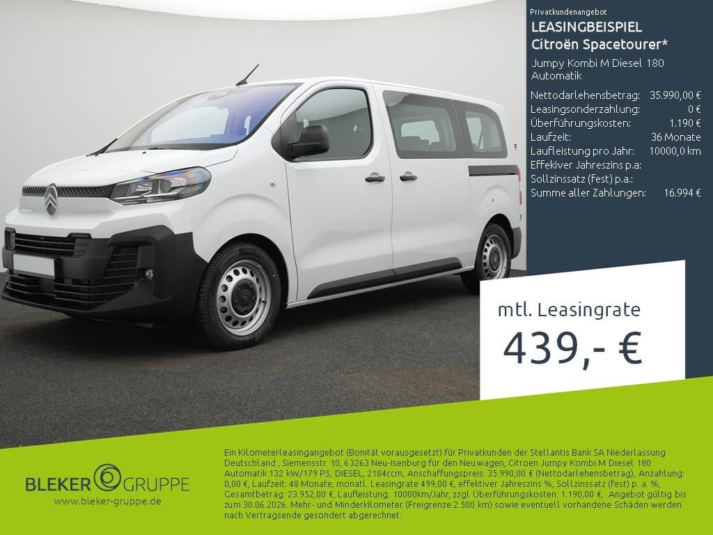 Citroën Jumpy Kombi M Diesel 180 Automatik