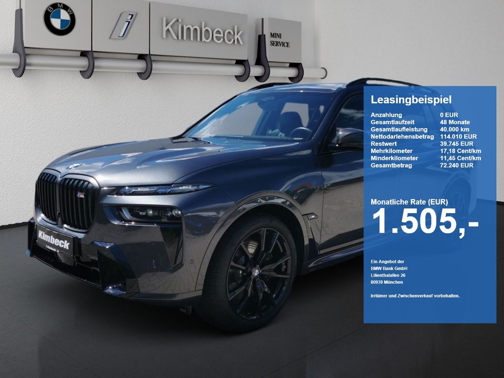 Bild des Angebotes BMW X7 M60i xDrive M SPORT INDIVI GUNMETAL II METALL