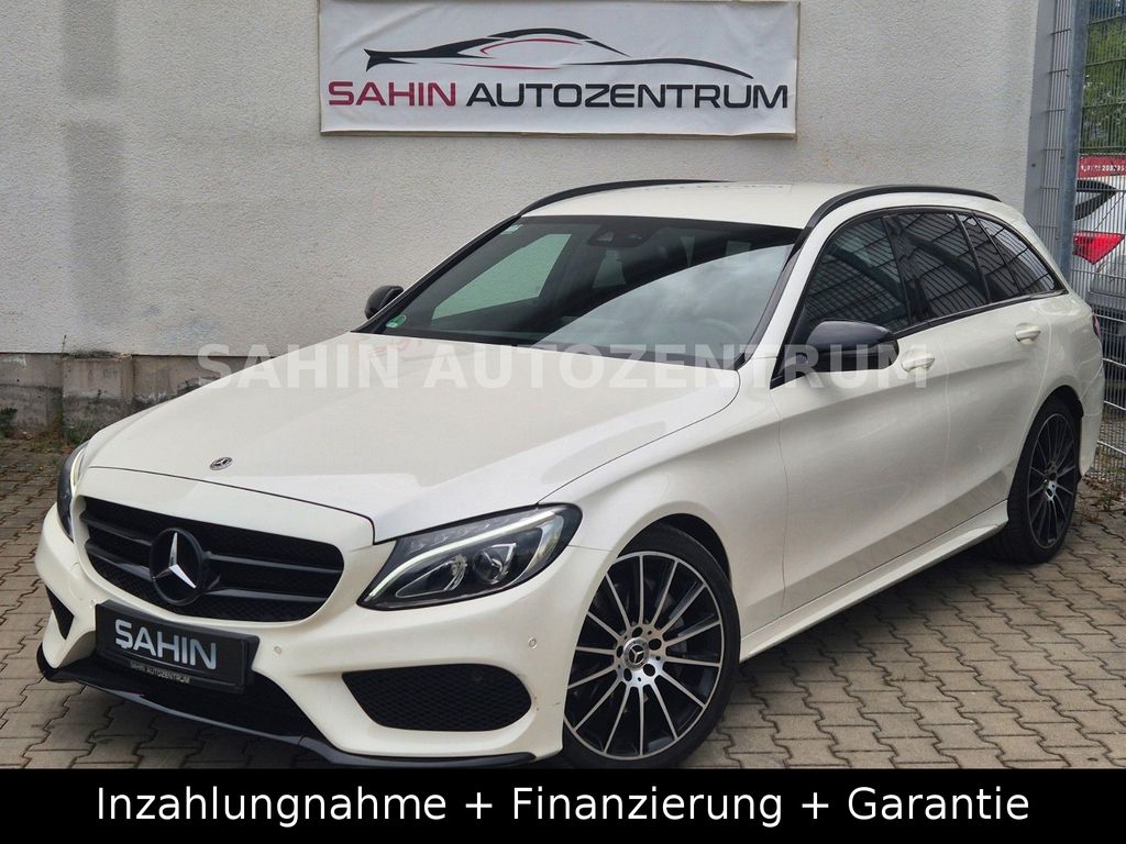 Bild des Angebotes Mercedes-Benz C 250d T 9G AMG Night AHK TOT RFK BURM LED