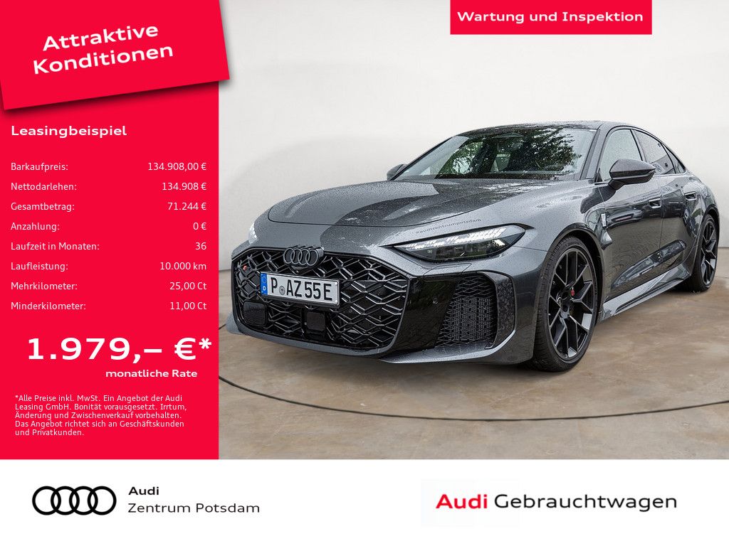 Bild des Angebotes Audi RS 5 Limousine quattro 360° MATRIX PANO B&O ACC