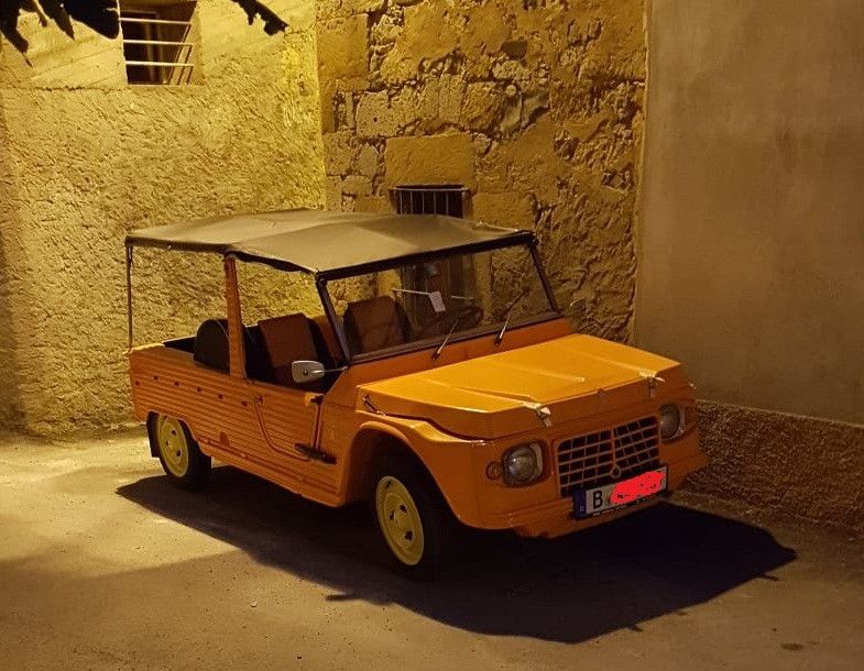 Bild des Angebotes Citroën Méhari Bj. 1976/ORANGE Besichtigung in Sardinien