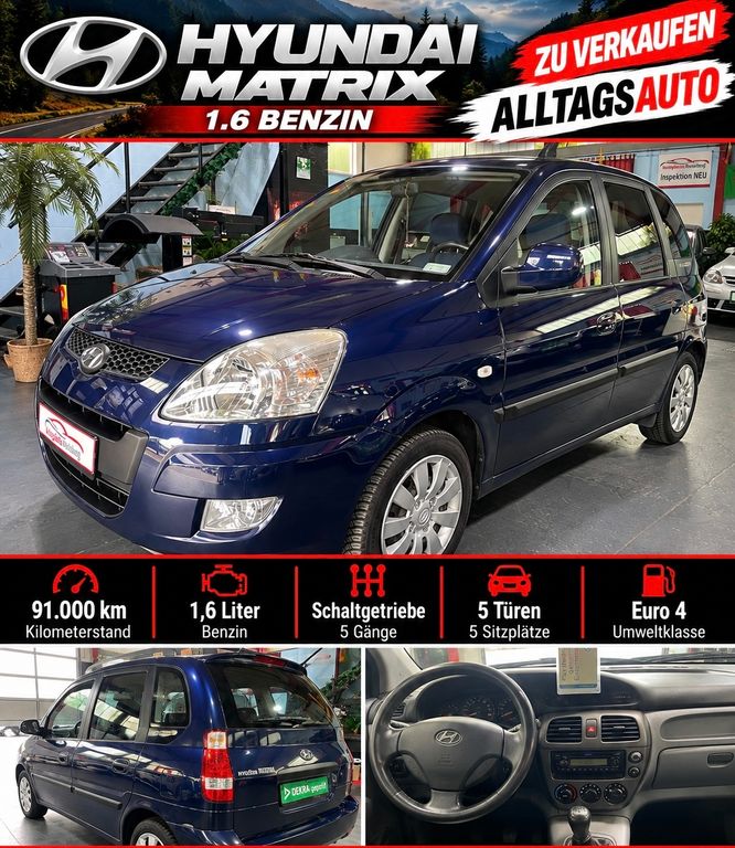Hyundai Matrix 1.6*KLIMA*SITZHEIZUNG*PDC*TÜV NEU