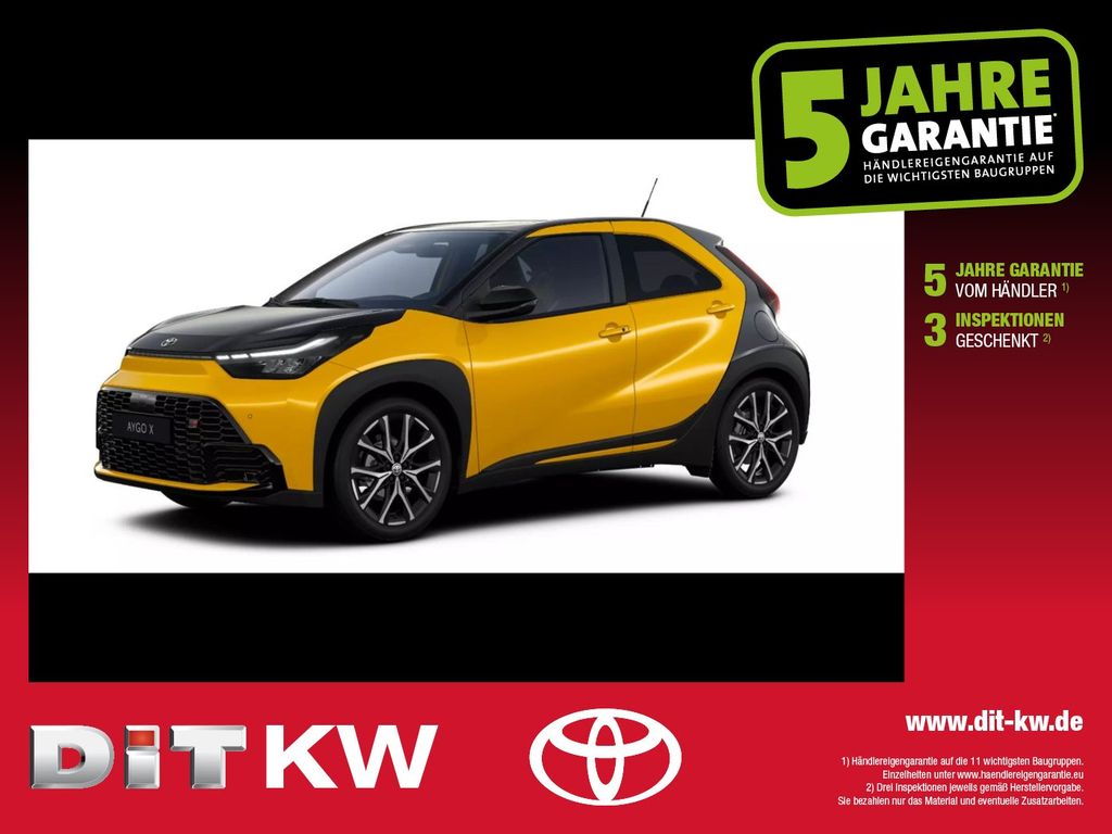 Bild des Angebotes Toyota Aygo 1.5 GR SPORT ACC LED Navi SHZ 2xKlima Kam.