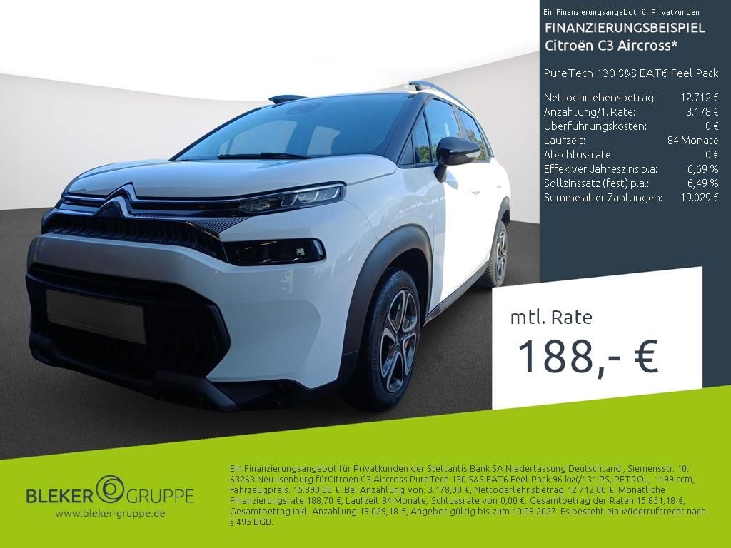 Bild des Angebotes Citroën C3 Aircross PureTech 130 S&S EAT6 Feel Pack