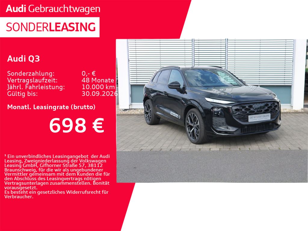 Bild des Angebotes Audi Q3 SUV TFSI quattro S line S tronic*AHK*LED*ACC*