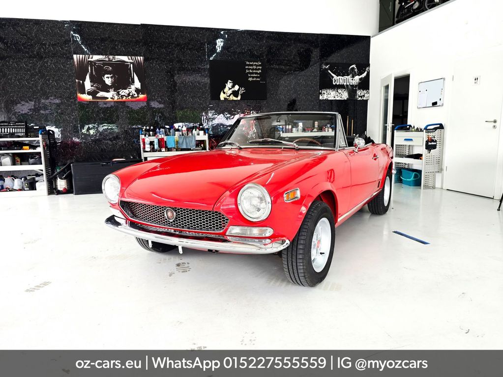 Bild des Angebotes Fiat 124 Spider #TÜV#H-Zul.#Wertgutachten Note 1