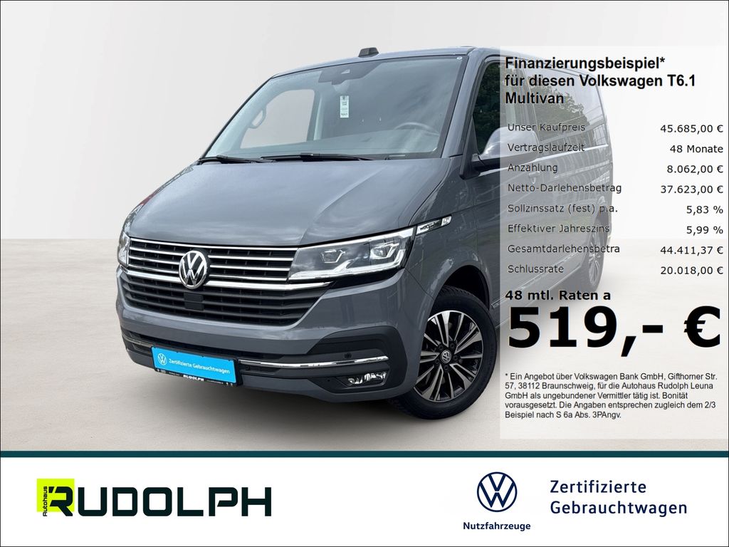 Bild des Angebotes Volkswagen T6.1 Multivan Generation Six KR 2.0 TDI DSG Navi