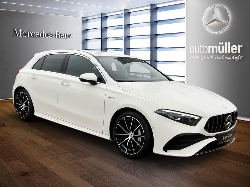 Bild des Angebotes Mercedes-Benz AMG A 35 4M AHK+STNDHZ+MULTIBEAM+LHZG+TOTWINKEL+