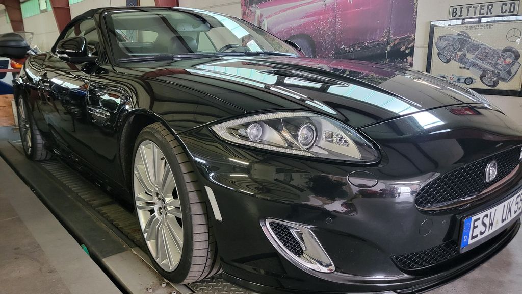 Jaguar XKR 5.0 V8 Cabrio, dtsch., von Sammler, top Zust