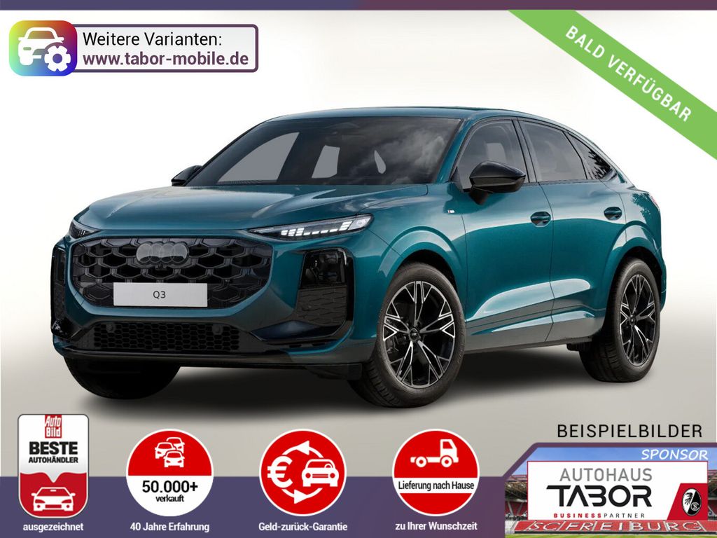 Bild des Angebotes Audi Q3 Sportback 2xS line Tech+ 19Z Leder KlimaP eHK