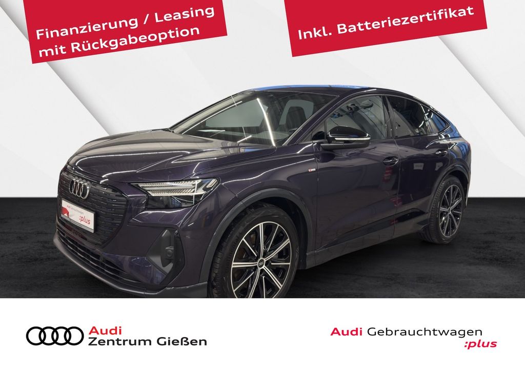 Bild des Angebotes Audi Q4 e-tron Sportback 40 S line Black Matrix-LED S