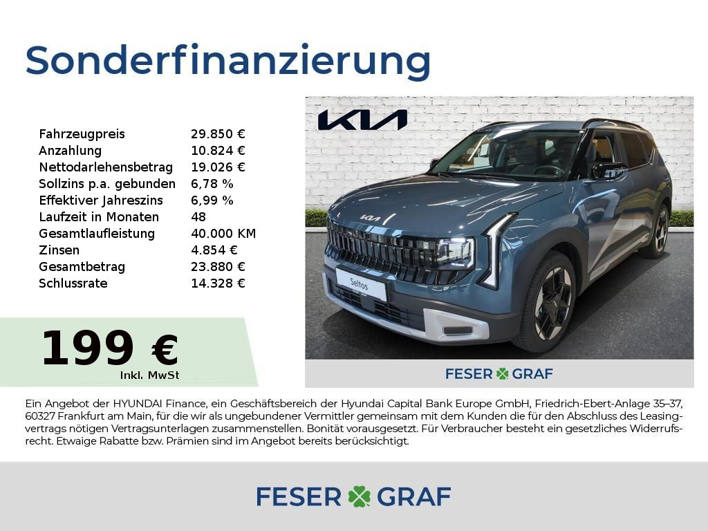 Bild des Angebotes Kia Seltos 1.6T 180 DCT VISION SOUND&NAVI Design-Pa