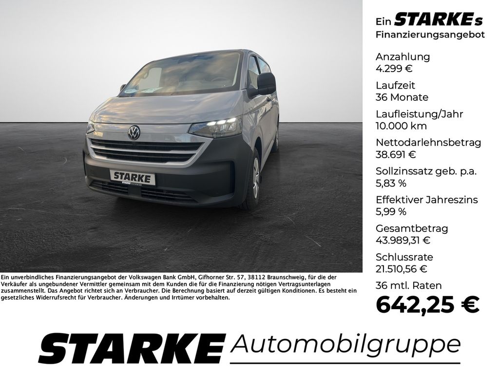 Bild des Angebotes Volkswagen T7 e-Transporter Kasten 100kW LED Kamera PDC Te