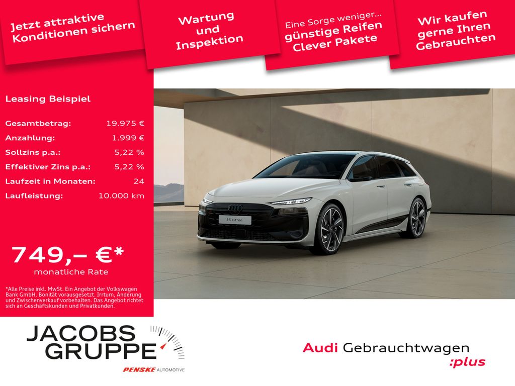 Bild des Angebotes Audi S6 Avant e-tron S-Sitze+/Luftf./360°/Matrix/Pano