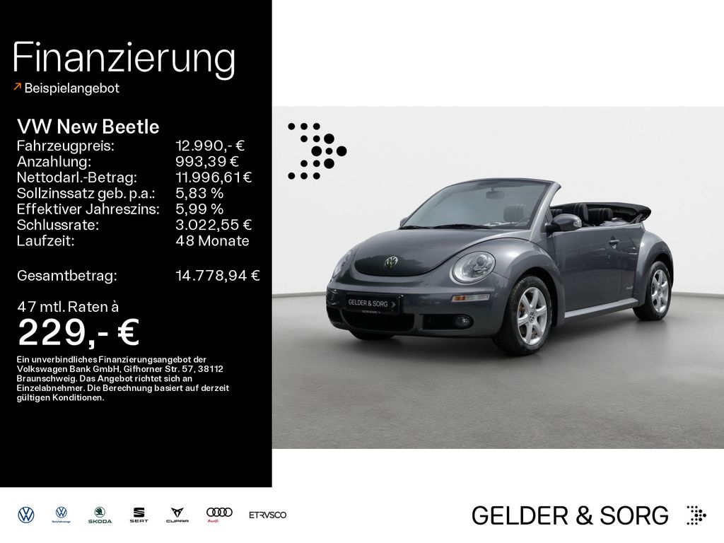 Bild des Angebotes Volkswagen New Beetle Cabriolet 1.9 TDI *Freestyle*Org.KM*