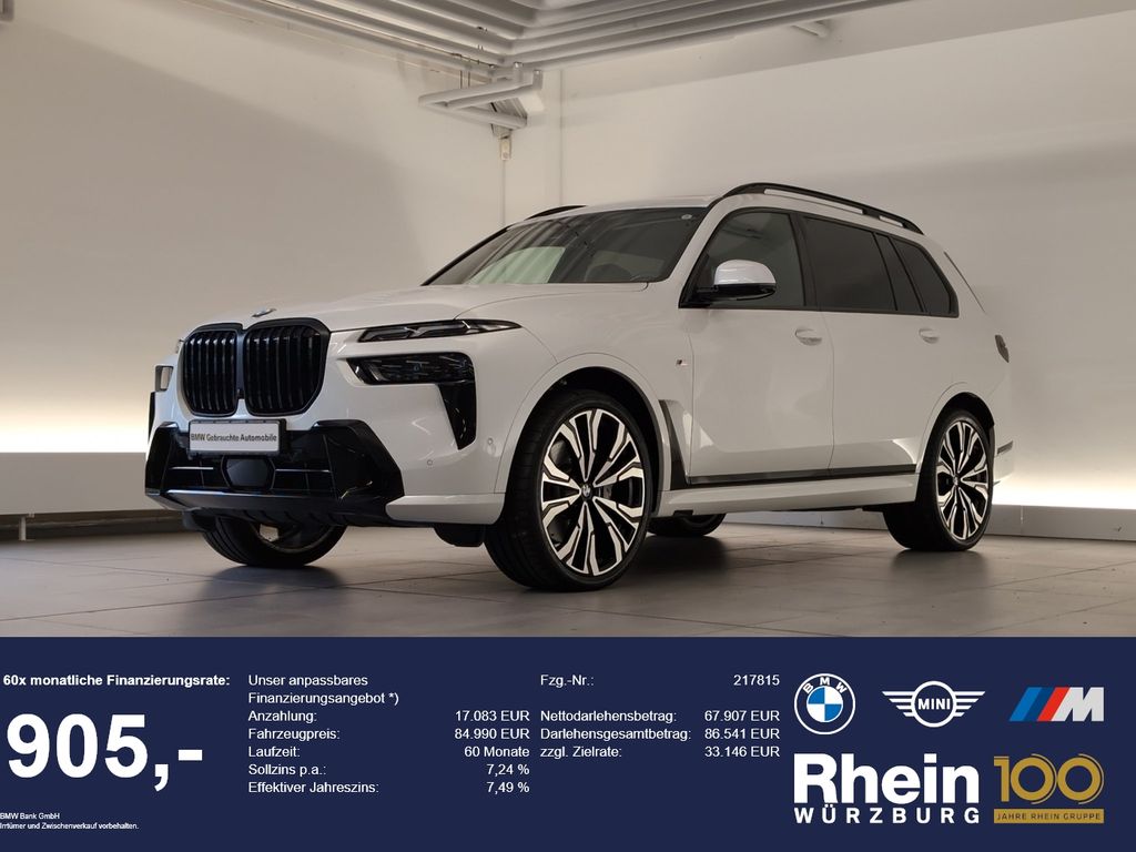 Bild des Angebotes BMW X7 xDrive40d M Sport Pro Navi/LED/360°/Pano/ACC