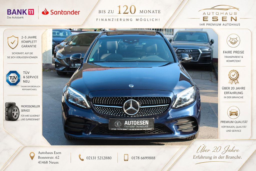 Bild des Angebotes Mercedes-Benz C 400 4M+AMG+PANO+BURMESTER+360°KAMERA+NIGT+KEY