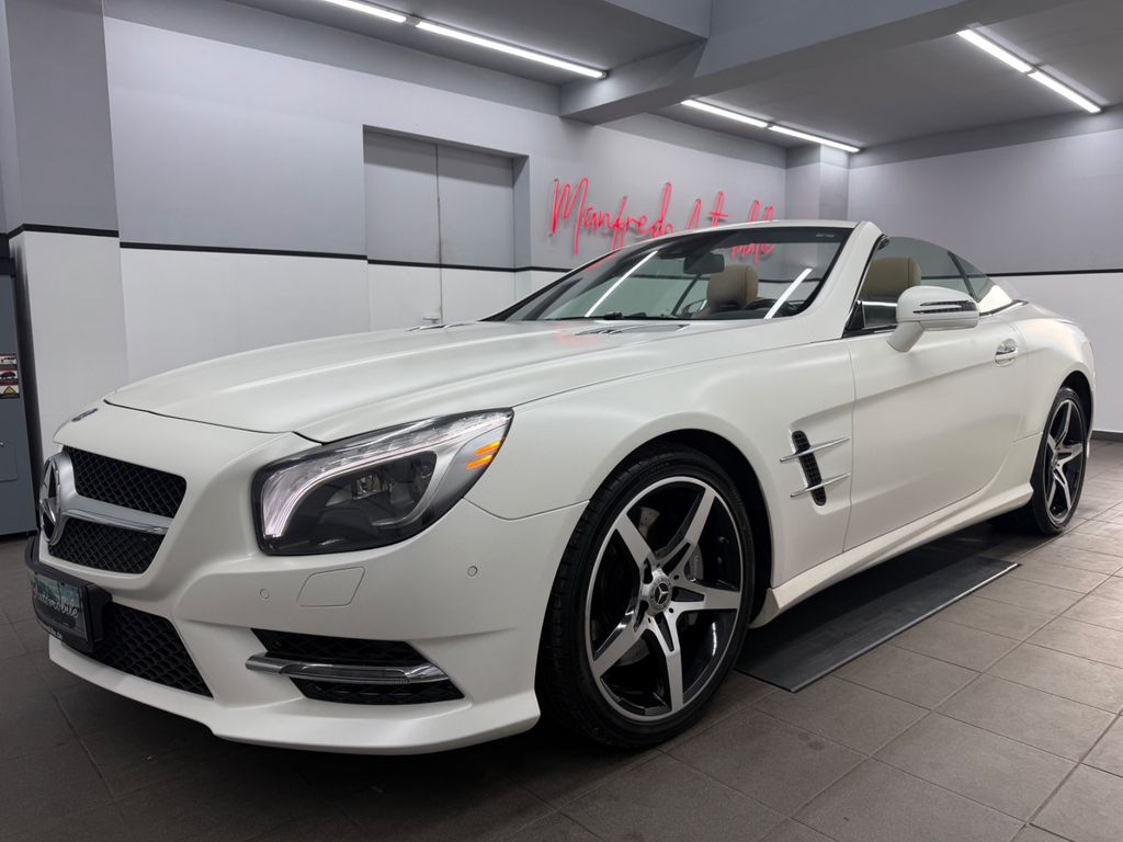 Bild des Angebotes Mercedes-Benz SL 500 AMG Designo Magno Kaschmirweiss/Vollausst