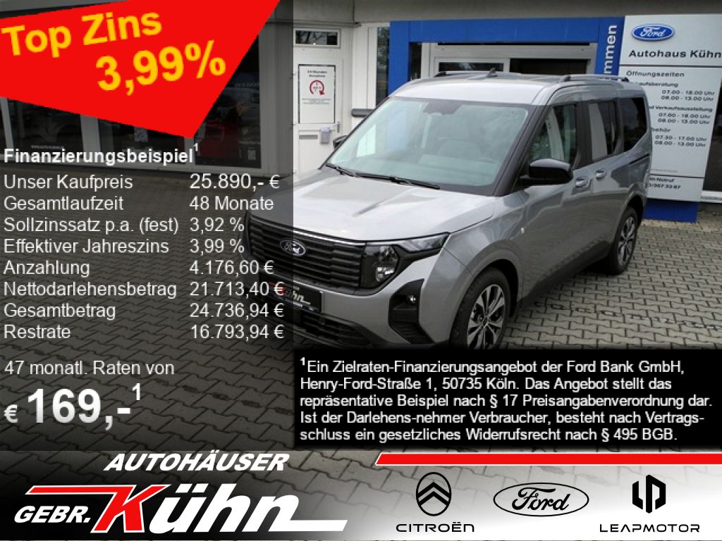 Bild des Angebotes Ford Tourneo Courier Aut. TITANIUM - Navi, ACC, TW