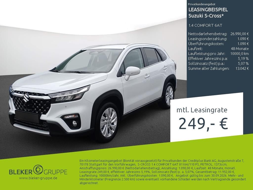 Bild des Angebotes Suzuki S-Cross 1.4 COMFORT 6AT