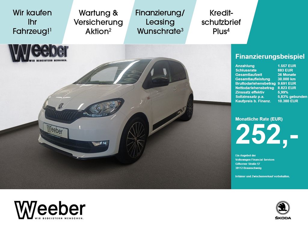 Bild des Angebotes Skoda Citigo Monte Carlo *SHZ*NAVI*PDC*GRA*16 LM*