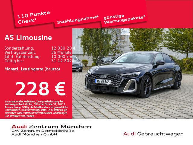 Bild des Angebotes Audi A5 Limousine TFSI qu. S tronic S line ACC/HuD/Na