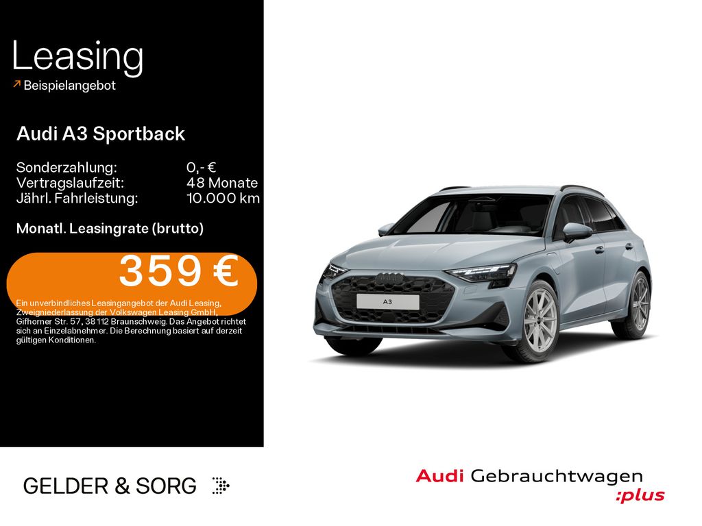 Bild des Angebotes Audi A3 Sportback TFSIe 150 kW Business+*LED*AHK*RFK*