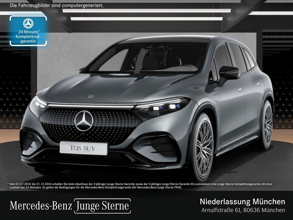 Bild des Angebotes Mercedes-Benz EQS 450 4M SUV AMG/PANO/21"/HYPER/AHK/FAHRASS+/